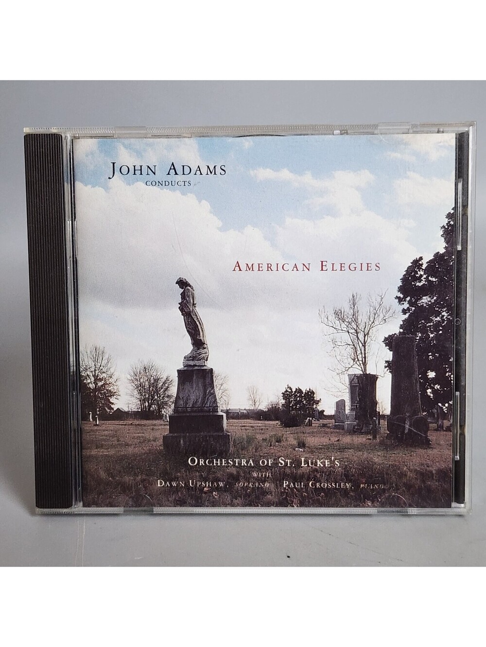 John Adams Conducts American Elegies CD Orchestra St. Luke's Dawn Upshaw Piano